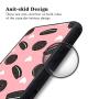 Huawei P30 Case,Flexible Soft TPU Cover Shell,Slim Silicone Black Rubber Non-Slip Durable Design Protective Phone Case for Huawei P30 -Biscuits