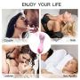 Pussey Licker Toy for Women Six Toy with Tongue and Suction Oral Licking Toy Hands Free Silicone Pleasure Toy Couple Waterproof Vibràntor Bùllet for Women Couple Stimulàtor