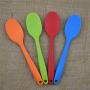 FAT BIG CAT Spatula Soup Spoon Kitchenware Silicone Kitchen Bakeware Utensil Spoons and Scoop Cooking Tools 10,Orange