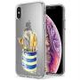 iPhone Xs iPhone X Case, Soft TPU Slim-Fit Flexible Ultra-Thin Clear Case, Full-Body Rugged Bumper Print Kitchenware Case for iPhone Xs iPhone X, Transparent
