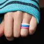 ThunderFit Womens Thin Swivel Rings, 10 Rings / 8 Rings / 4 Rings / 1 Ring - Stackable Silicone Wedding Rings - 2.5mm Wide - 2mm Thick