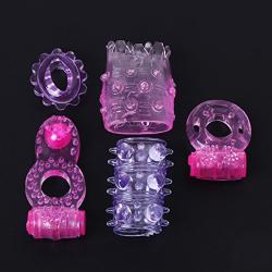 Meimei367 5in1 Silicone [Lockin Ring Set Multifunctional Toy for Mans #1