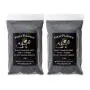 Polly Plastics Rock Tumbler Media Grit Refill, 2 lb Coarse 60 Silicone Carbide Grit, Stage 1 for Tumbling Stones (2 Pack)