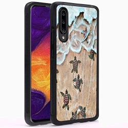 Samsung Galaxy A50 Case, Baby Turtle Shock-Absorption TPU Rubber Bumper Samsung Galaxy A50 Case, Ultra Thin Slim Protective Cover for Samsung Galaxy A50-Black