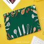 Case?for?SamsungGalaxy?Tab?S4?2018 10.5 T830 T835 SM-T835 Protective,Kitchen Decor,Kitchenware Utensils Vegetables Spices Cooking Creative Recipe Home and Cafe Design Print,Green Red