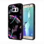 Samsung Galaxy S7 Case with Beautiful Dragonfly Pattern Whimsical Design Bumper Black Soft TPU and PC Protection Anti-Slippery &Fingerprint Case for Samsung Galaxy S7