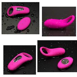 sweet124043 Male Vibranting Wand Massager Rechargeable Remote Control Medical Grade Silicone Vibration Toys Happy Toys Shock