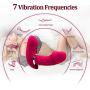 ZODSFG Vibrating Male Wand Massager Rechargeable Remote Control Back Neck Shoulder Relaxation Massaging with Multiple Vibrator Men Medical Grade Silicone Vibration Toy ZODSFG