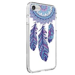 Feather Wind Chime Case Cover Fit iPhone 7 or 8 4.7in Slim