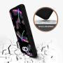 HTC 10 Case with Beautiful Dragonfly Pattern Whimsical Design Bumper Black Soft TPU and PC Protection Anti-Slippery &Fingerprint Case for HTC 10