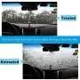 SILICAR 22"+20" Silicone Wiper Blades,Water Repellency Wiper Blade,Windshiled Wipers for U/J Hook(Pack of 2)