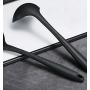 FAMILYA Silicone Shovel Household Silicone Spatula Nonstick Cookware Shovel Cooking Shovel Soup Spoon Set High Temperature Kitchenware (Color : D)