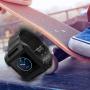 Simpeak Bands for Fitbit Blaze, Rugged Protective Frame Case with Resilient Strap Replacement Bands for Fit bit Blaze Smart Fitness Watch, Large, Black