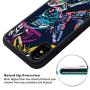 iPhone Xs iPhone X Case,Flexible Soft TPU Cover Shell,Slim Silicone Black Rubber Non-Slip Durable Design Protective Phone Case for iPhone Xs iPhone X -Butterfly