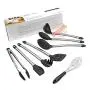 8-Piece Kitchen Utensil Set-Silicone Nonstick Cooking Utensils for Kitchen Tool kitchenware stainless steel Handle Spatula Set,8pcs