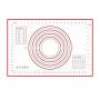 Platinum Silicone Baking Mat Kitchenware Silicone Kneading Dough Mat Soft Platinum Silicone Kneading Dough Large Size Non-slip