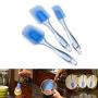 Baking Pastry Spatulas - 3pcs Silicone Cream Butter Cake Spatula Mixing Batter Scraper Brush Mixer Brushes Baking Ware - Baking Spatulas Pastry &