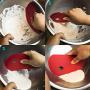 Zoie + Chloe Multi-Purpose Silicone Scraper - Bowl Dough Icing Dish Pot Pan & More
