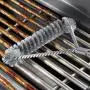 Hli-SHJHsmu 21-Inch 3-Sided Steel Wire Grill Brush Barbecue Cleaning Scraper Tool Grill Cleaning Brush Cleaning Brush Home Cleaning Kit