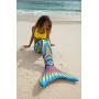 Fin Fun Mermaid Tails for Swimming with Monofin - Kids and Adult Sizes - Limited Edition