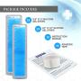 ScarOut! Silicone Scar Sheets for Scar Removal (2 Month Supply) - C Section Recovery Scar Treatment, Keloid Scar Removal and more! - 5x Silicon Sheets For Scars in two sizes - Scar Gel Silicone Tape