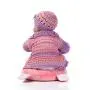 Nicery Reborn Baby Doll Soft Simulation Silicone Vinyl Cloth Body 18inch 45cm Magnetic Mouth Lifelike Vivid Boy Girl Toy for Ages 3+ Red Pillow Eyes Open 45C021O