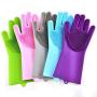 Silicone Dishwashing Gloves Kitchen Cleaning Multi-purpose Silicone Gloves Kitchenware Wear resistant