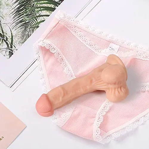 7-Inch Women Silicone Mǎssǎger Tools D?ld? Medical PVC Material Vibrant Toy