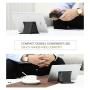MoKo Phone/Tablet Stand, Foldable Desktop Holder for Devices(6-11") Fit iPhone 11 Pro Max/11 Pro/11, iPad 10.2" 2019, iPhone Xs/Xs Max/Xr/X, iPad Air 3, Mini 5, Galaxy Note 10 Plus, Black(Large Size)