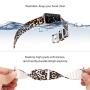 Lwsengme Compatible with Apple Watch Band 38mm 40mm 42mm 44mm, Soft Silicone Replacment Sport Bands Compatible with iWatch Series 5,Series 4,Series 3,Series 2,Series 1 (Leopard Print -6, 38MM/40MM)
