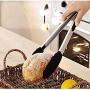 Cooking Tongs Set of 3, Stainless Steel Kitchen Tongs with Silicone Tips Food Tongs(7 inch,9 inch, 12 inch) for BBQ, Salad, Grilling, Serving