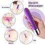 G Spot Vibrator for Women and Wireless USB Rechargeable - 8 Speeds Patterns Vibrations - Adult Toys Sex Things for Couples - Purple