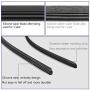 Beigaon 24"+22" SILICONE Windshield Wiper Blades for U/J Hook, All-Season Beam Wiper Blade Coats Front Car Window Water Repellency (Set of 2)