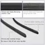 Beigaon 24"+21" SILICONE Windshield Wiper Blades for U/J Hook, All-Season Beam Wiper Blade Coats Front Car Window Water Repellency (Set of 2)