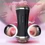 Voice Interactive 8 Vibration 100% Medical Grade Premium for Men Silicone Warm Mugs -Trainer Sleeves