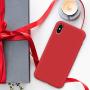 SURPHY Silicone Case for iPhone X iPhone Xs Case, Thicken Liquid Silicone Shockproof Protective Case Cover (Full Body Thick Case with Microfiber Lining) Compatible with iPhone X XS 5.8, Red