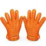 Heat Resistant Silicone Gloves for Cooking Offer Unrivaled Quality - Perfect for Inside and Outside Bbq Grilling. Protects From Unsafe and Painful Burns. Your Vital Protection for High Temperatures and More Competent Than Potholders. Stretchy, Versatile, 