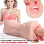 Lifelike Silicone Dolls for Men - 3D Realistic Mens Massage Toy Male Massager Personal Doll for Men Couple Boyfriend