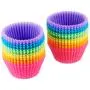 AmazonBasics Reusable Silicone Baking Cups, Muffin and Cupcake, Pack of 24