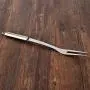 Outdoor Picnic 13 Inch Stainless Steel Handle Fork Grill Accessories (5 Packs)