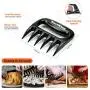 Eastking BBQ Gloves/BBQ Claws/Grill Mat/Meat Thermometer and Silicone Brush Superior Value Premium Set (5pcs Set) - Heat Resistant/Non-Slip/Safe/Cooking/Grilling Silicone Gloves for Indoor & Outdoor