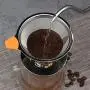 Hli-SHJHsmu Coffee Filter Stainless Steel Pour Over Cone Dripper Reusable Coffee Filter with Cup Stand Reusable Coffee Filter Micro Mesh Filter