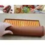 Silicone Swiss Roll Cake Mat - Non Stick Baking Rolling Kitchen Kitchenware Cooking Tools Oven Grill Brown