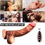 8 Inch Thrusting Viberate Adult Toys for Women Pleasure Medical Silicone Wand with 10 Powerful Vibrations for Adult Women Pleasure Sport Heating