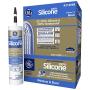 GE GE5030 Silicone 2+ Window & Door Sealant Caulk, 10.1oz, Black