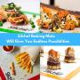 Silicone Baking Mats - Set of 3 - Baking Mats Non Stick Silicone BPA Free with Measurements - 2 Half Sheet Baking Liners and 1 Quarter Sheet Pan Silicone Mat by Silchef