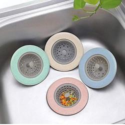 Lisa Bell Silicone Kitchen Sink Strainer Bathroom Shower Drain Cover Colander