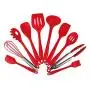 Holarose 10PCS/SETDurable Silicone Non-Stick Kitchenware Heat Resistant Kitchen Cooking Utensils Baking Tool Cooking Tool Sets
