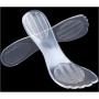 VASANA 1Pair Women Lady Girls Self Adhesive Silicone Gel Non Slip Comfortable Insole High Heel Shoe Pad Cushion Shoe Inserts Metatarsal Pad for Pain Relieve (Clear)