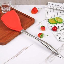 globeagle Stainless Steel Handle Silicone Kitchenware Non-Stick Cookware - Spatula